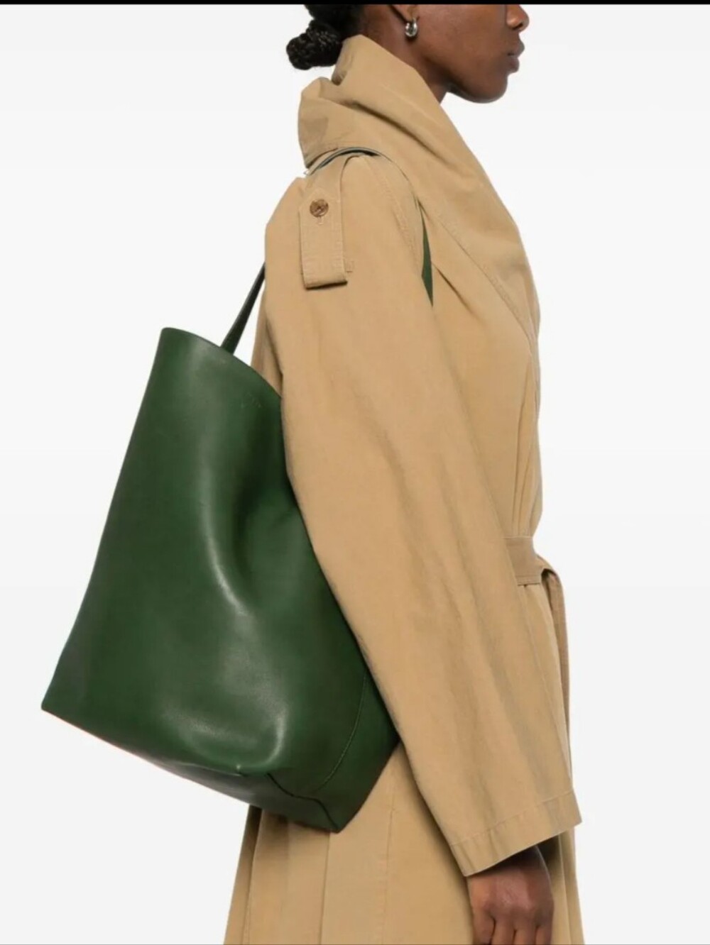ISO*** The Row Large N/S Park Tote in Moss Green - Picture 2 of 2